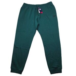 Reebok Identity‎ Logo Fleece Jogger Men's 2XL Collegiate Green Pants $50 NEW